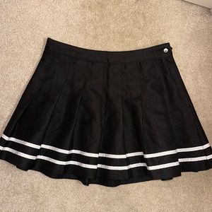 Divided pleated cheer skirt